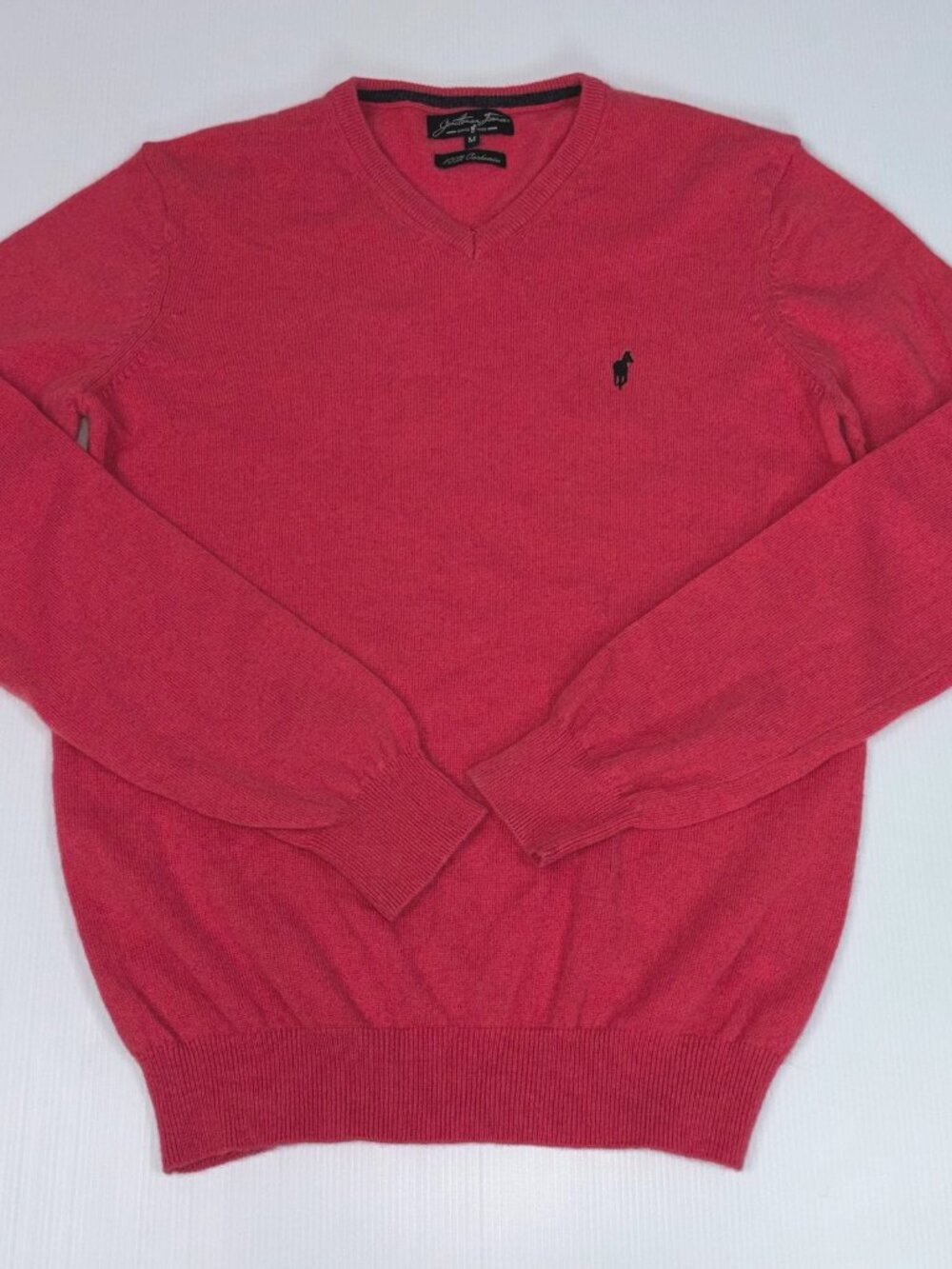 GENTLEMAN FARMER men's V-neck cashmere sweater medium